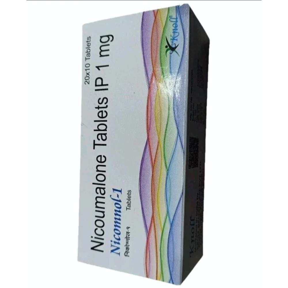 1 mg Nicomnol-1 Nicoumalone IP Tablets