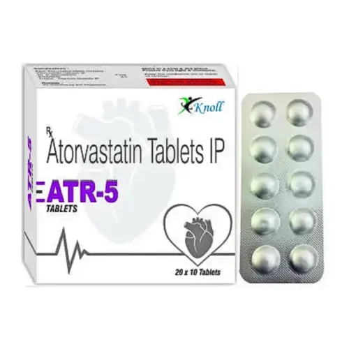 5 mg ATR-5 Atorvastatin IP Tablets