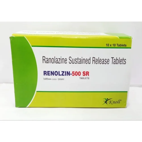 500 mg RENOLZIN-500 SR Ranolazine Sustained Release Tablets