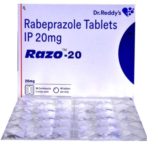 20 mg Razo-20 Rabeprazole IP Tablets