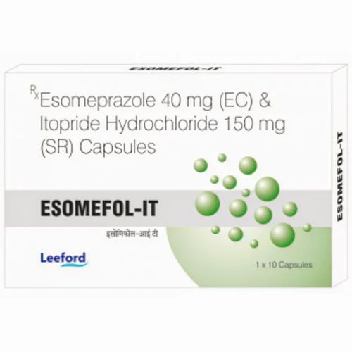 ESOMEFOL-IT Esomeprazole 40 mg (EC) & Itropride Hydrochloride 150 mg (SR) Capsules