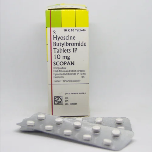 10 mg SCOPAN Hyoscine Butylbromide IP Tablets