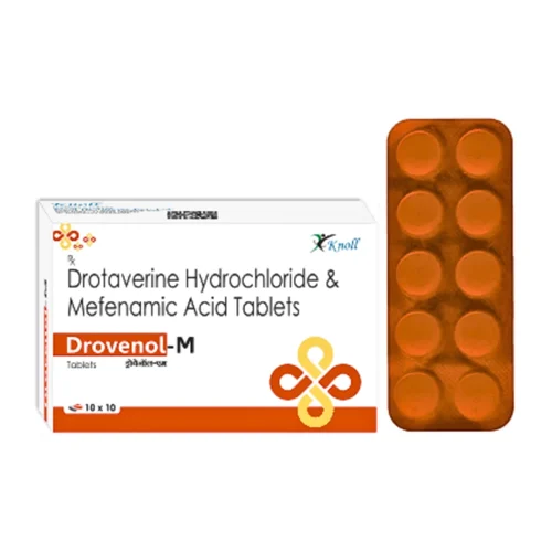 Drovenol-M Drotaverine Hydrochloride & Mefenamic Acid Tablets