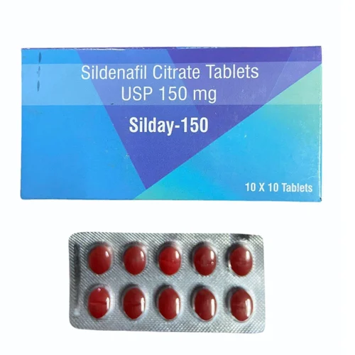 150 mg Silday-150 Sildenafil Citrate USP Tablets