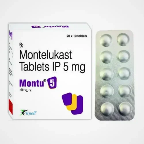 5 mg Montu 5 Montelukast IP Tablets
