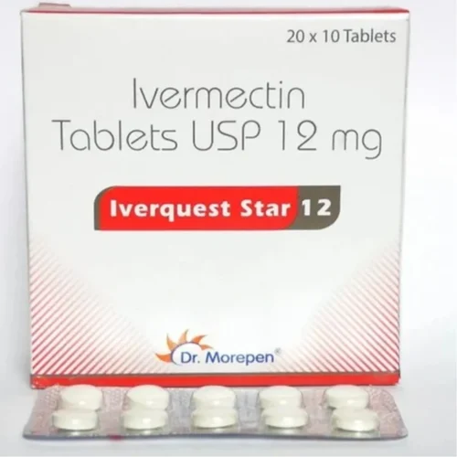 12 mg Iverquest Star 12 Ivermectin USP Tablets
