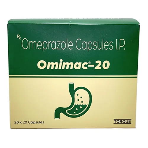 20 mg Omimac-20 Omeprazole I.P. Capsules