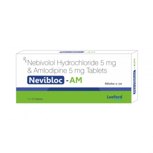 Nevibloc-AM Nebivolol Hydrochloride 5 mg & Amlodipine 5 mg Tablets