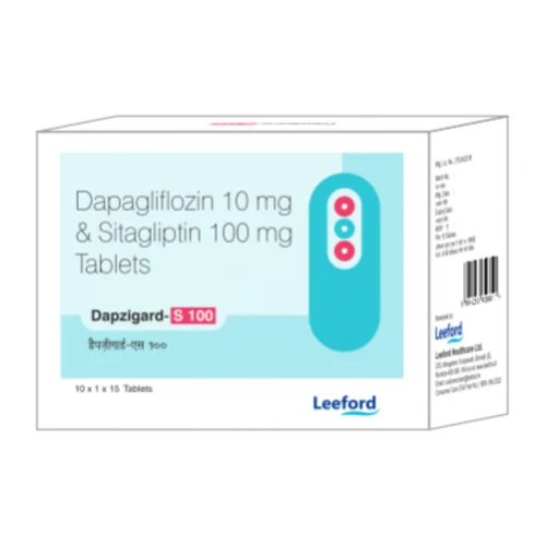 Dapzigaard-S 100 Dapagliflozin 10 mg & Sitagliptin 100 mg Tablets