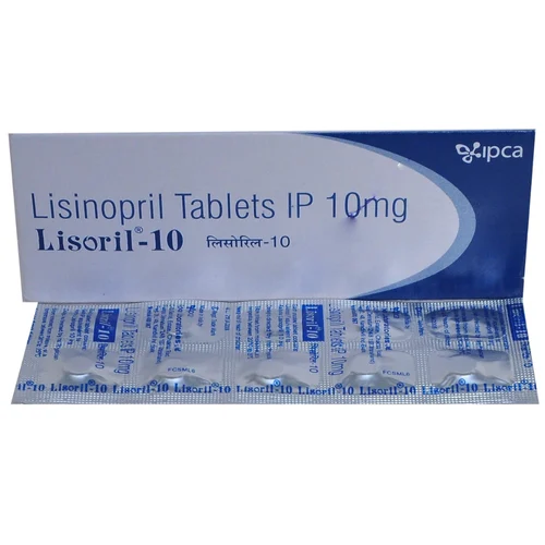 10 mg Lisoril-10 Lisinopril IP Tablets