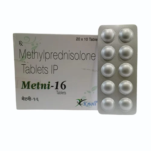 16 mg Metni-16 Methylprednisolone IP Tablets