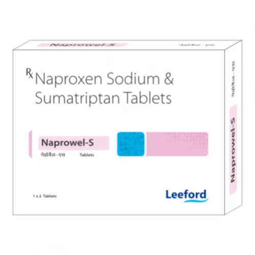 Naprowel-S Naproxen Sodium & Sumatriptan Tablets