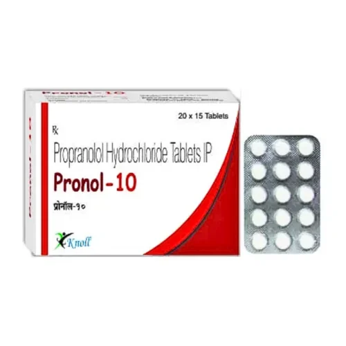 10 mg Pronol-10 Propranolol Hydrochloride IP Tablets