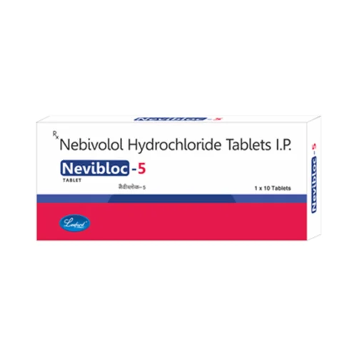 5 mg Nevibloc Nebivolol Hydrochloride I.P. Tablets