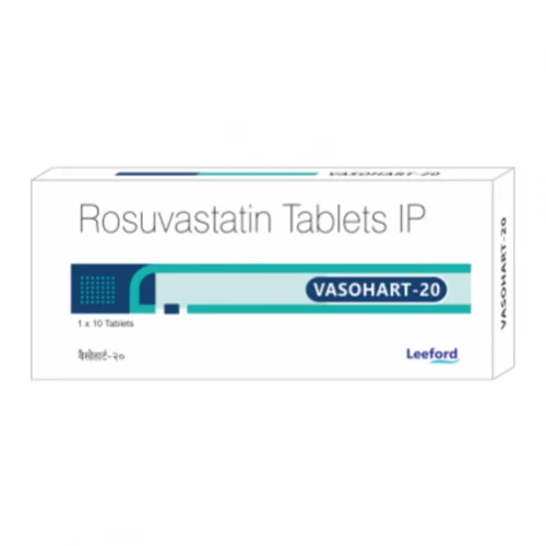 20 mg VASOHART-20 Rosuvastatin IP Tablets