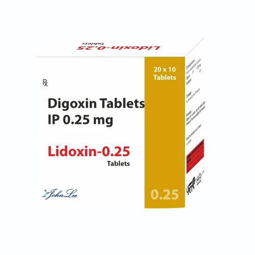 0.25 mg Lidoxin-0.25 Digoxin IP Tablets