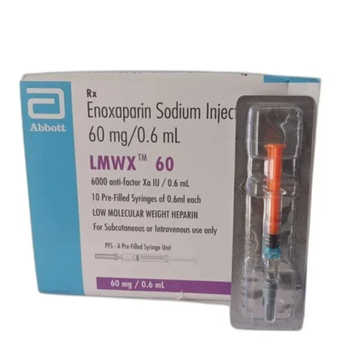 60 mg LMWX 60 Enoxaparin Sodium Injection