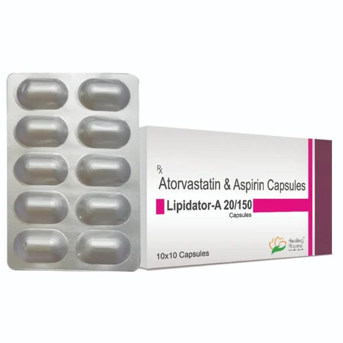 Lipidator-A 20/150 Atorvastatin & Aspirin Capsules