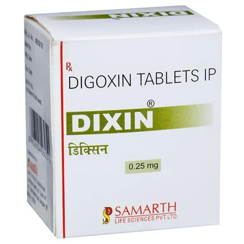 0.25 mg DIXIN DIGOXIN IP TABLETS
