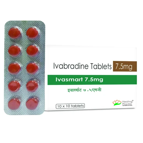 7.5 mg Ivasmart 7.5mg Ivabradine Tablets