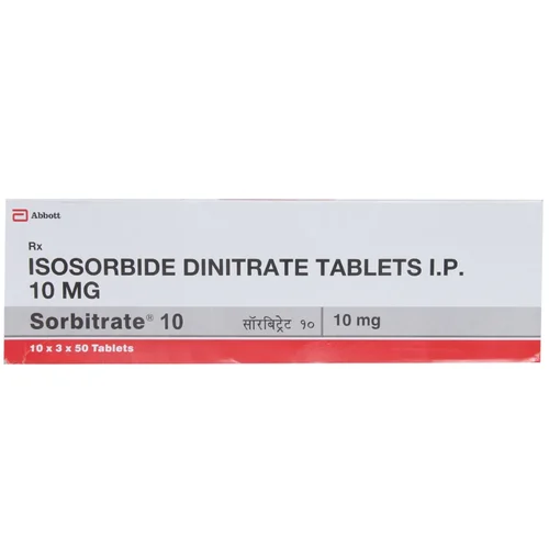 10 MG Sorbitrate 10 ISOSORBIDE DINITRATE I.P. TABLETS