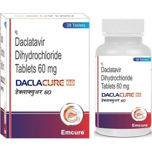60 mg DACLACURE 60 Daclatasvir Dihydrochloride Tablets