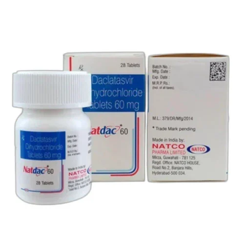 60 mg Natdac 60 Daclatasvir Dihydrochloride Tablets