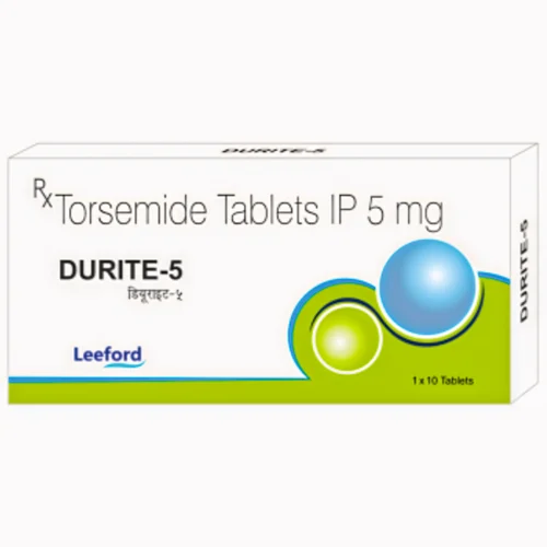 5 mg DURITE-5 Torsemide IP Tablets