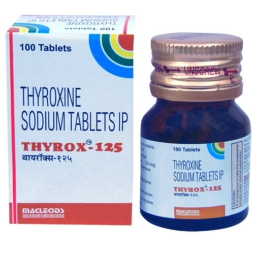 125 mg THYROX-125 THYROXINE SODIUM IP TABLETS