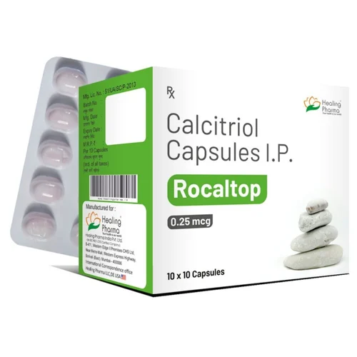 0.25 mg Rocaltop Calcitriol I.P. Capsules