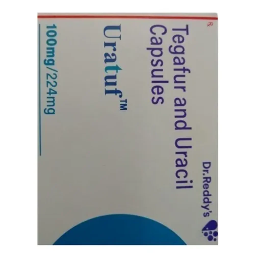 100mg/224mg Uratuf Tegafur and Uracil Capsules