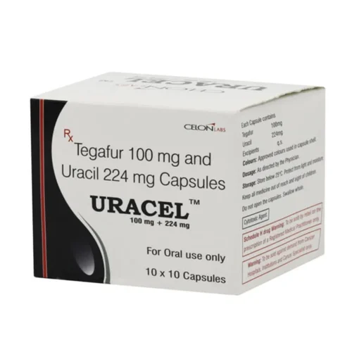 100 mg + 224 mg URACEL Tegafur and Uracil Capsules