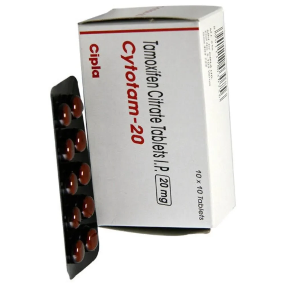 20 mg Cytotam-20 Tamoxifen Citrate I.P. Tablets