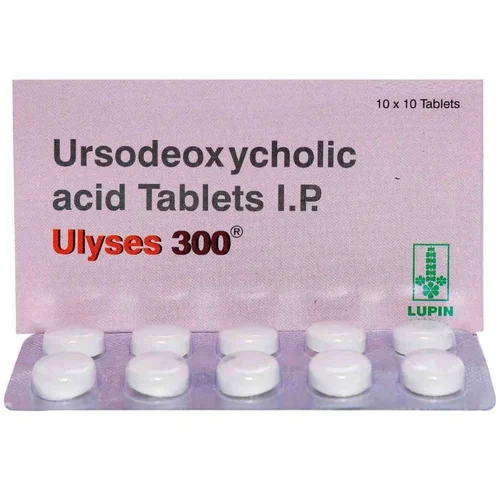 300 mg Ulyses 300 Ursodeoxycholic acid I.P. Tablets