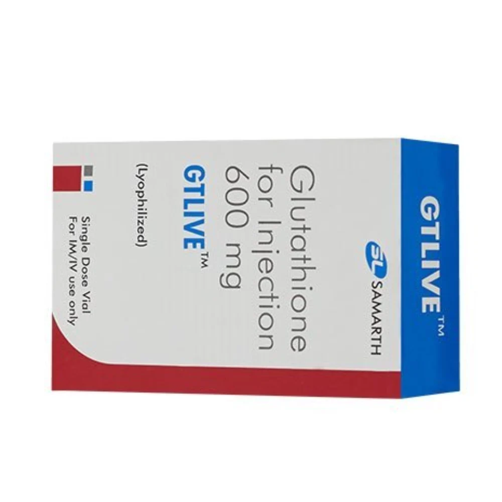 600 mg GTLIVE Glutathione for Injection