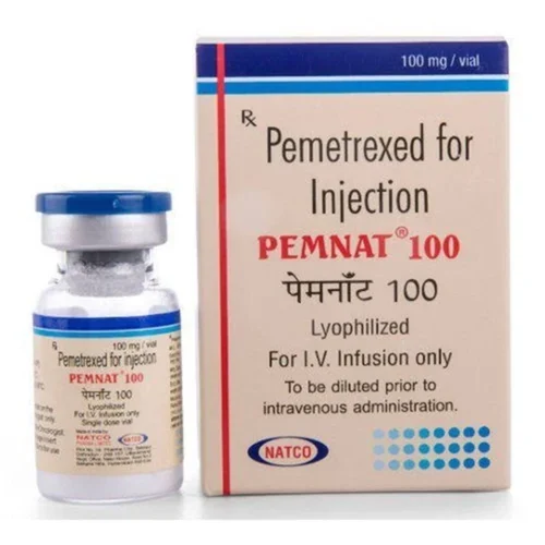 100 mg PEMNAT 100 Pemetrexed for Injection