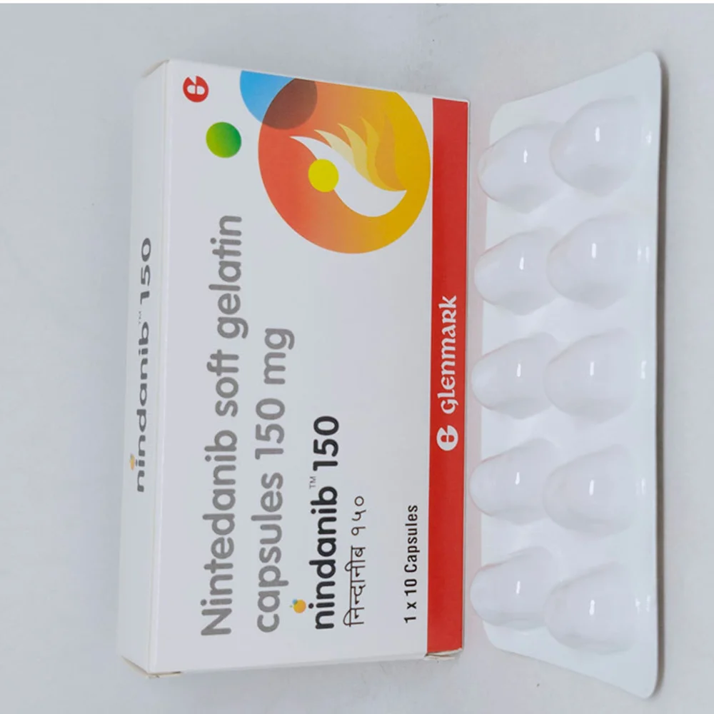 150 mg nindanib 150 Nintedanib soft gelatin capsules