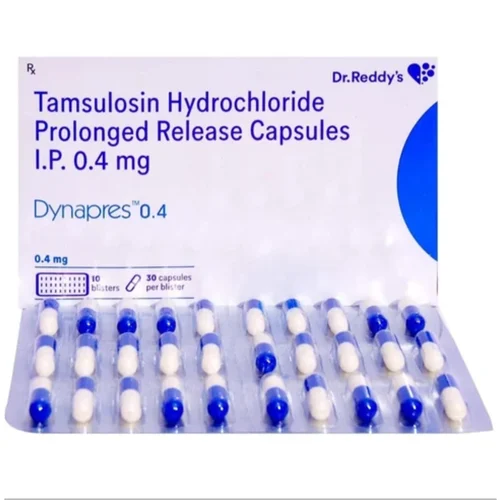 0.4 mg Dynapres 0.4 Tamsulosin Hydrochloride Prolonged Release I.P. Tablets