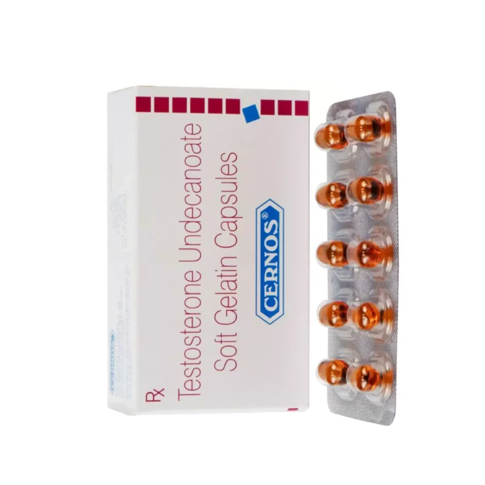 CERNOS Testosterone Undecanoate Soft Gelatin Capsules