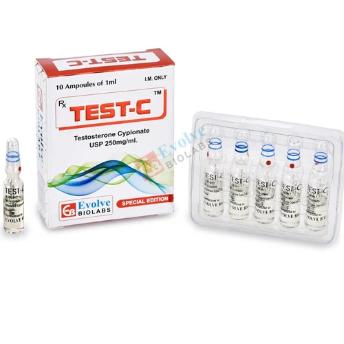 250 mg TEST-C Testosterone Cypionate USP Injection