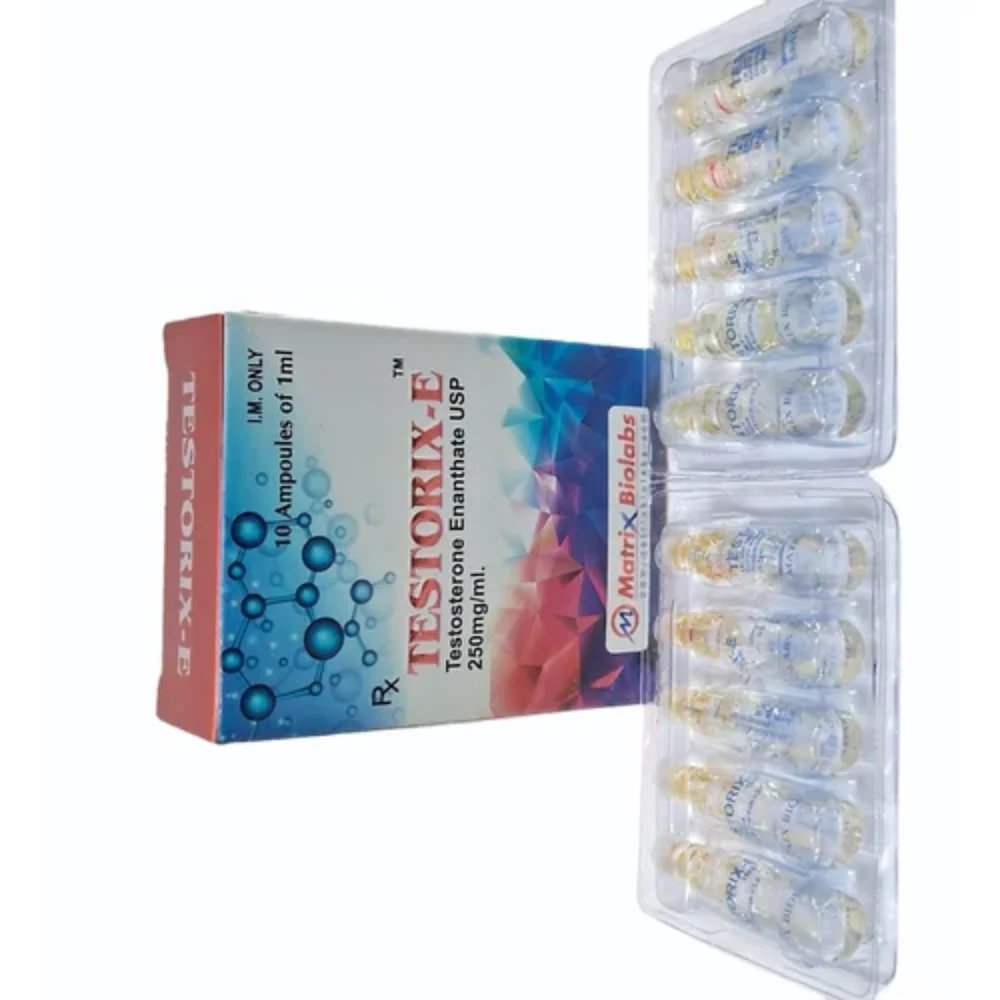 250 mg TESTORIX-E Testosterone Enanthate USP Injection