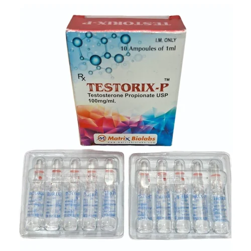 100 mg TESTORIX-P Testosterone Propionate USP Injection