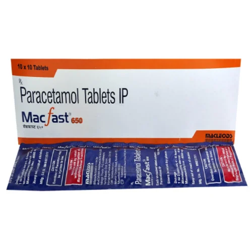 650 mg Macfast 650 Paracetamol IP Tablets