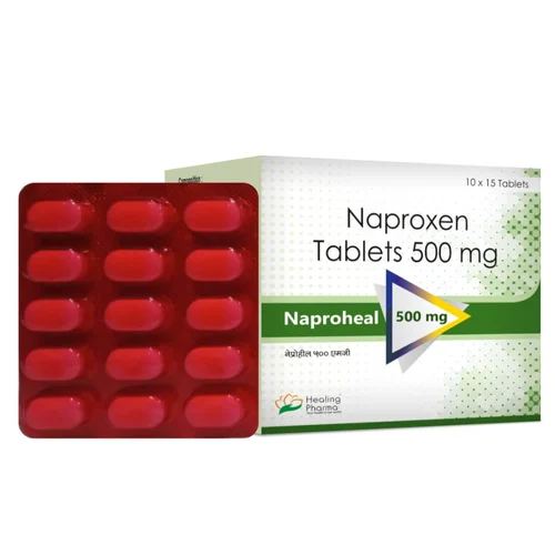 500 mg Naproheal Naproxen Tablets