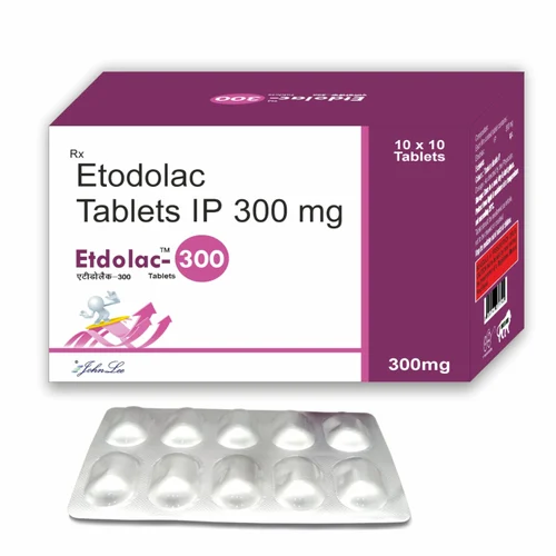 300 mg Etdolac-300 Etodolac IP Tablets