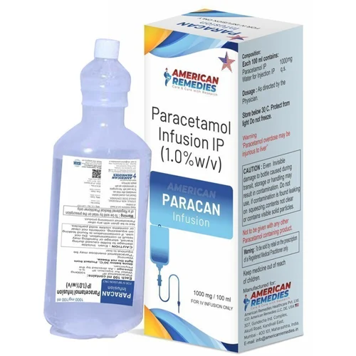 1.0%w/v PARACAN Paracetamol IP Infusion