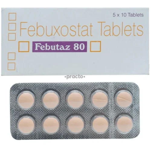 80 mg Febutaz 80 Febuxostat Tablets