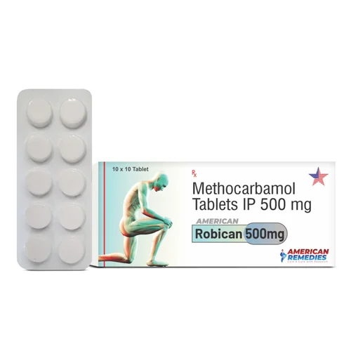 500 mg Robican 500mg Methocarbamol IP Tablets