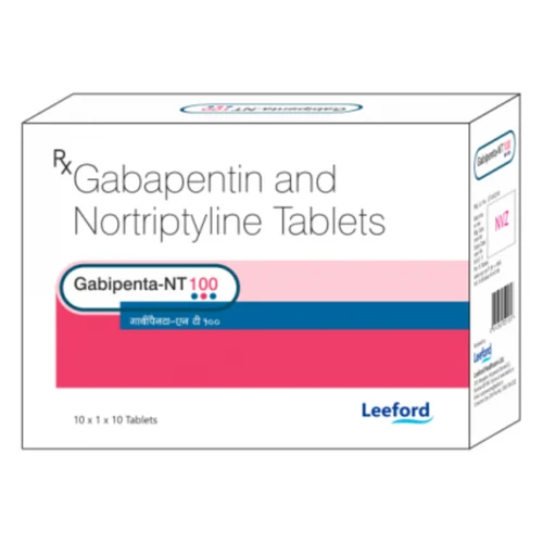 100 mg Gabipenta-NT 100 Gabapentin and Nortriptyline Tablets