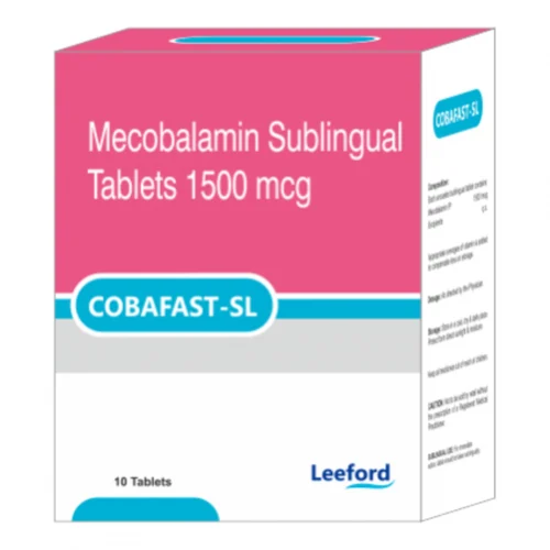 1500 mcg COBAFAST-SL Mecobalamin Sublingual Tablets